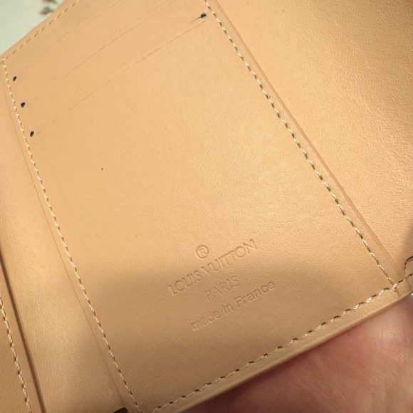 LV Pink Embossed Wallet - Picture 8 of 14